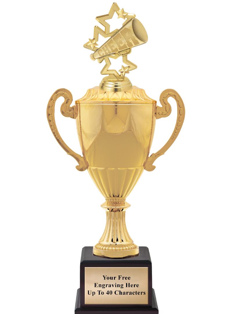 16 3/4" SOVEREIGN CUP W/FIGURE