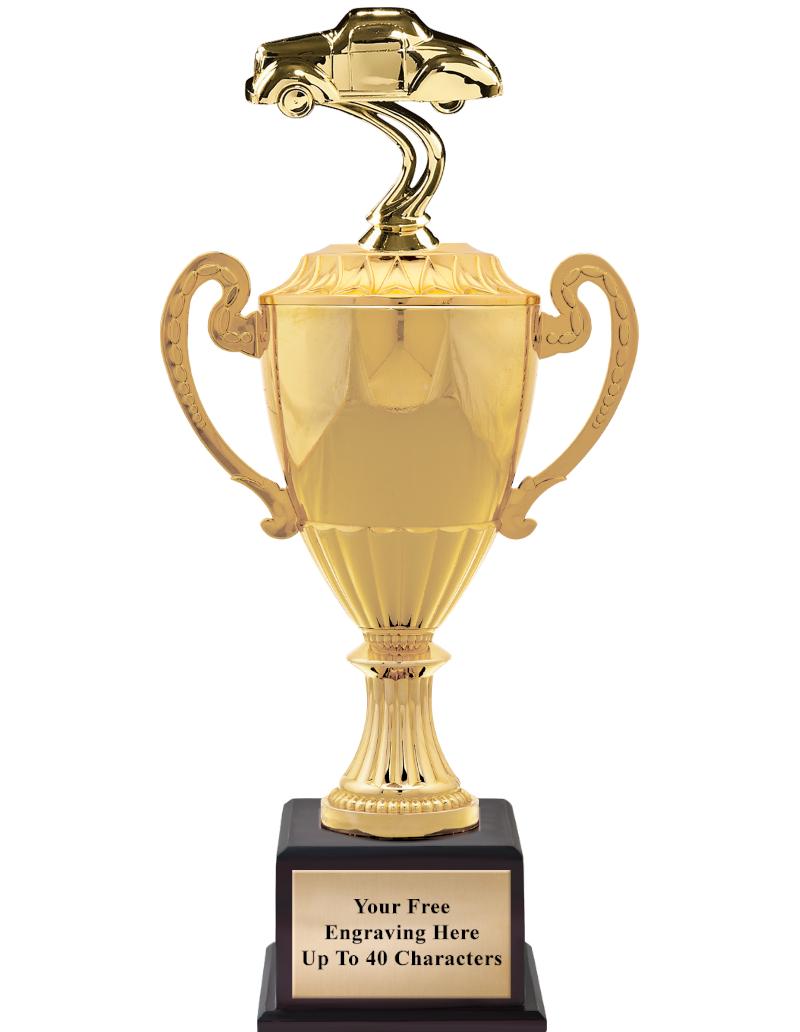 16 3/4" SOVEREIGN CUP W/FIGURE