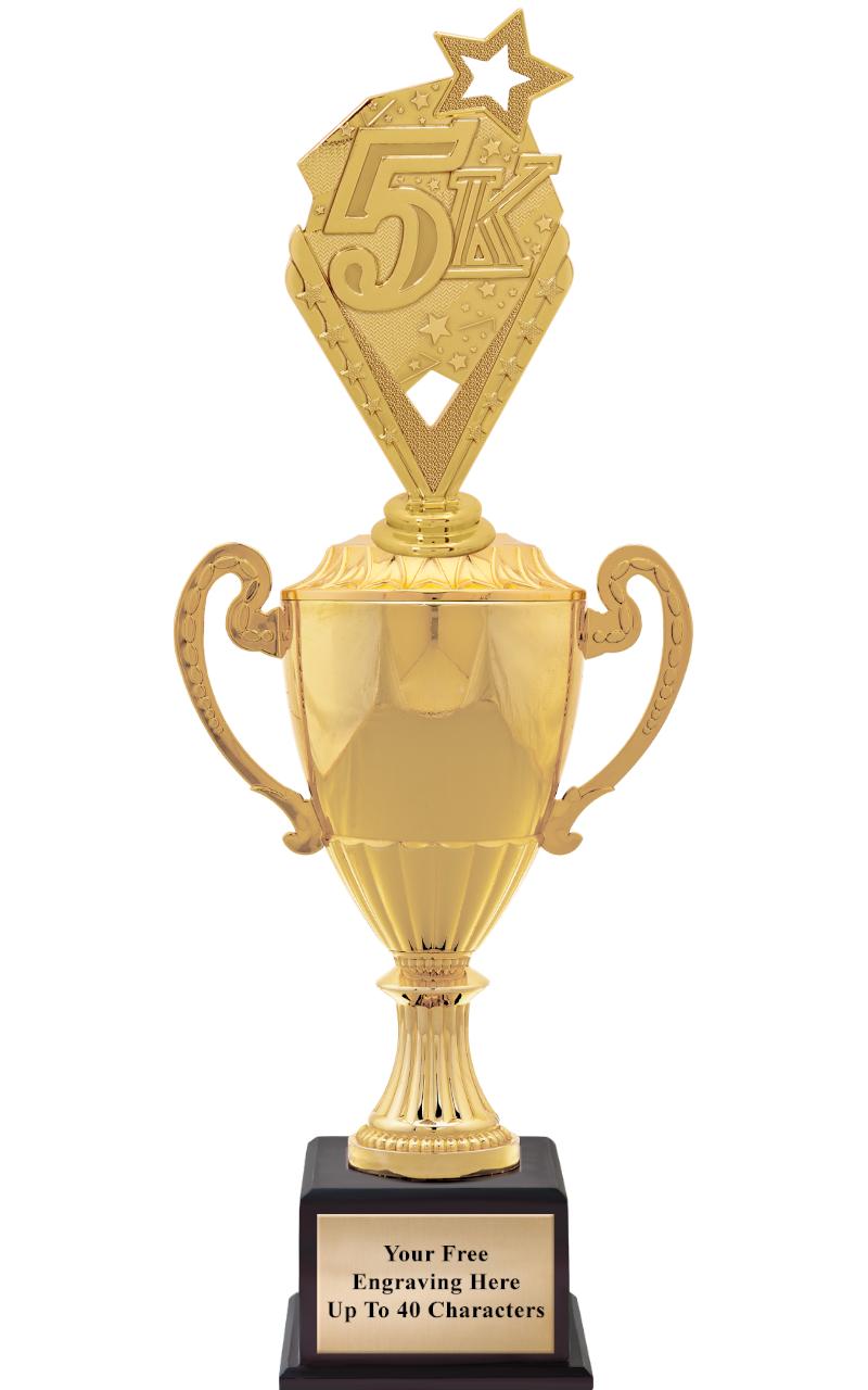 16 3/4" SOVEREIGN CUP W/FIGURE