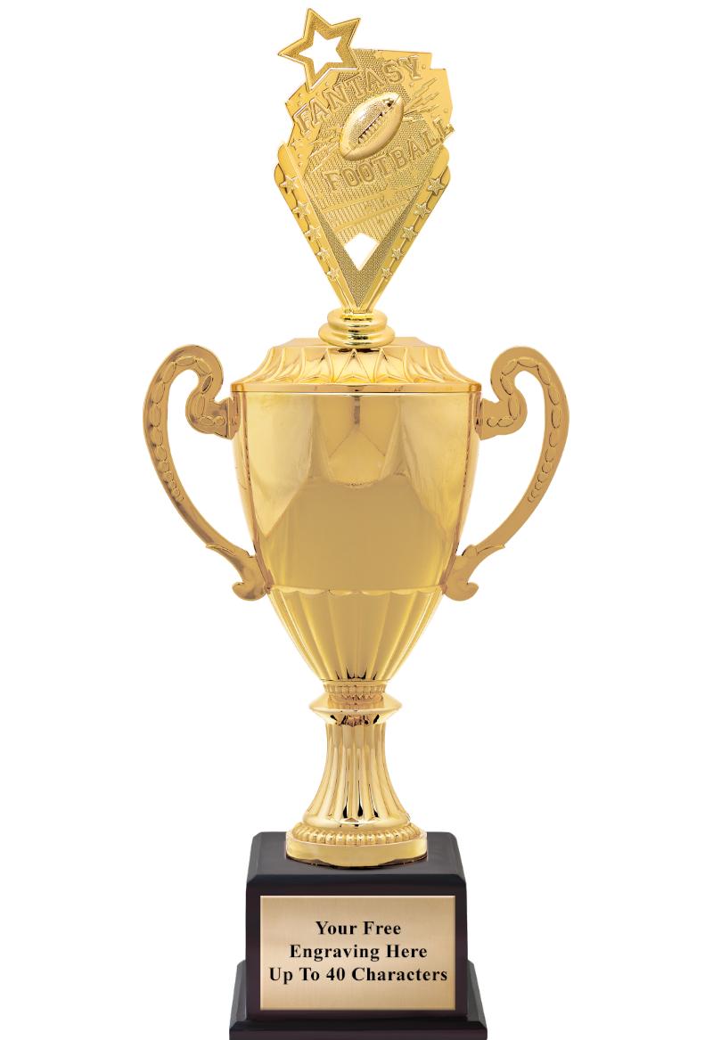 16 3/4" SOVEREIGN CUP W/FIGURE