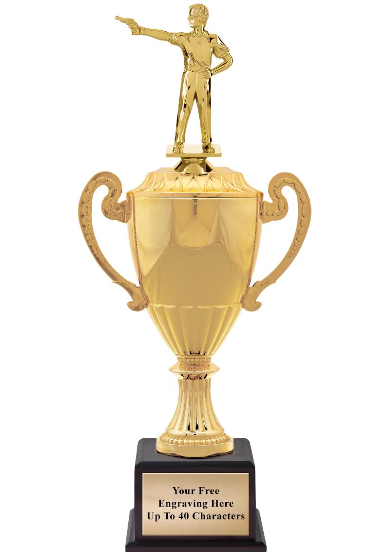 16 3/4" SOVEREIGN CUP W/FIGURE