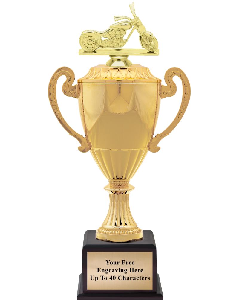 16 3/4" SOVEREIGN CUP W/FIGURE