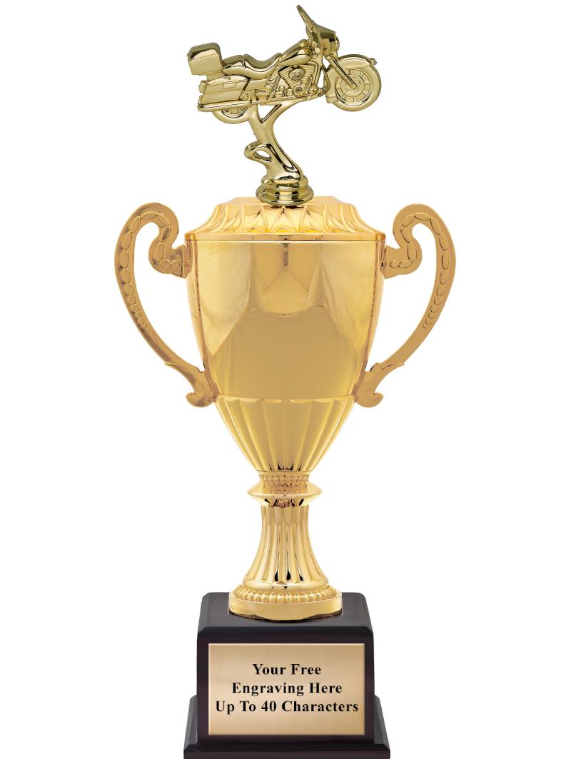 16 3/4" SOVEREIGN CUP W/FIGURE