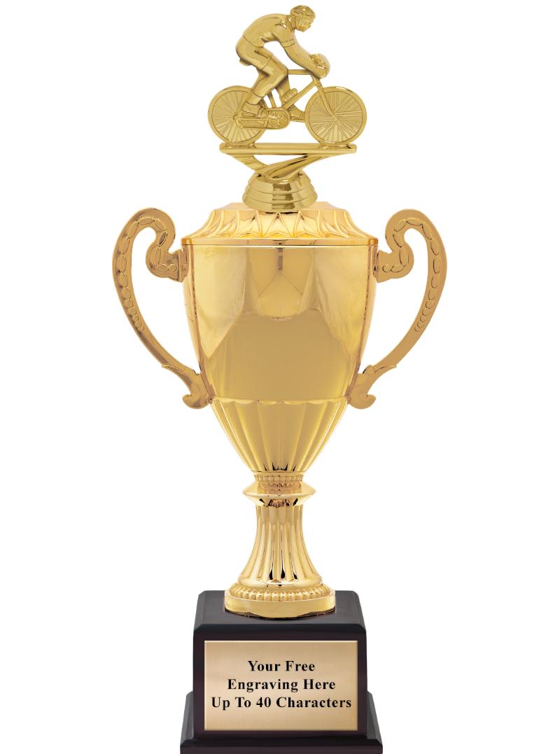 16 3/4" SOVEREIGN CUP W/FIGURE