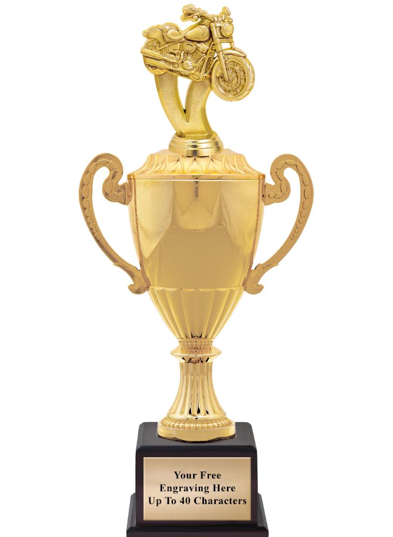 16 3/4" SOVEREIGN CUP W/FIGURE