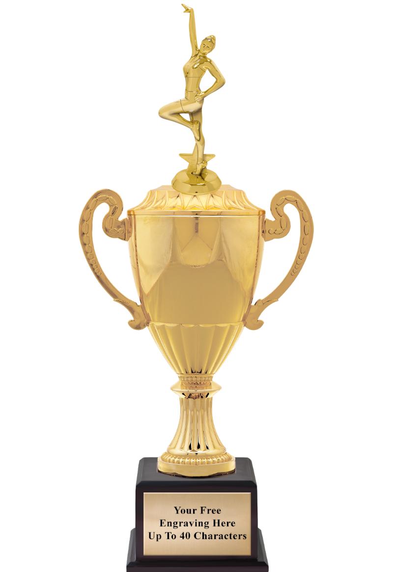16 3/4" SOVEREIGN CUP W/FIGURE