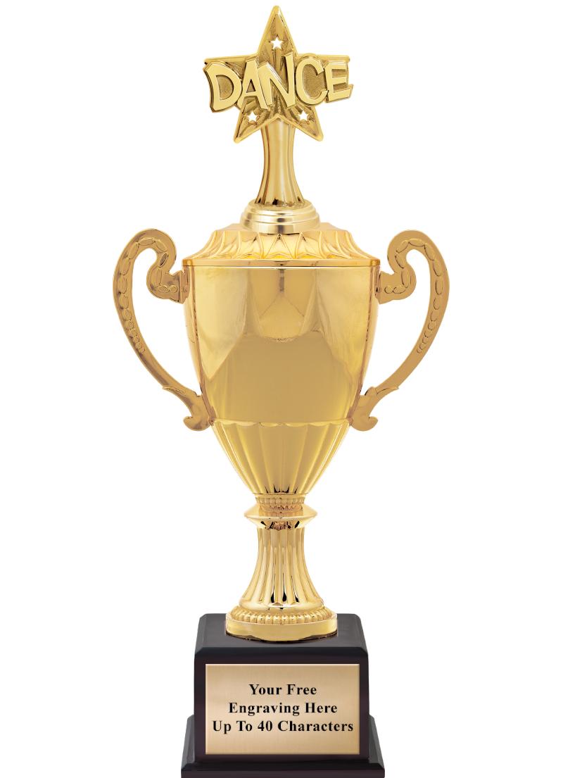 16 3/4" SOVEREIGN CUP W/FIGURE