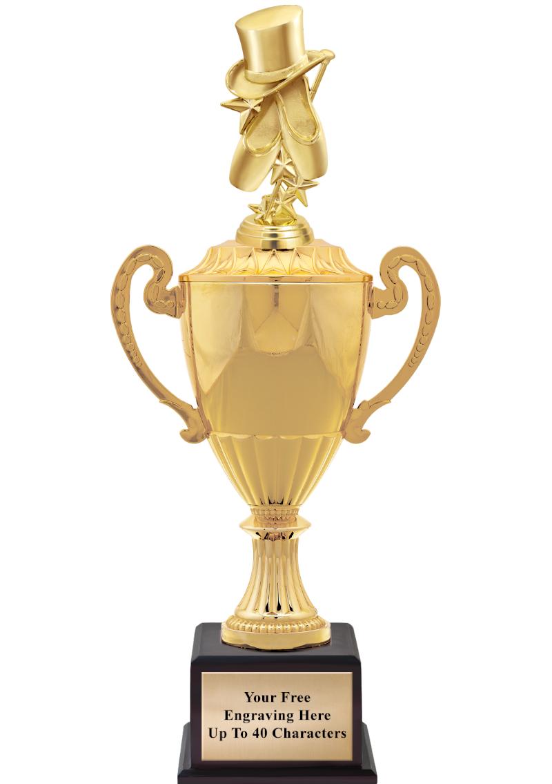 16 3/4" SOVEREIGN CUP W/FIGURE