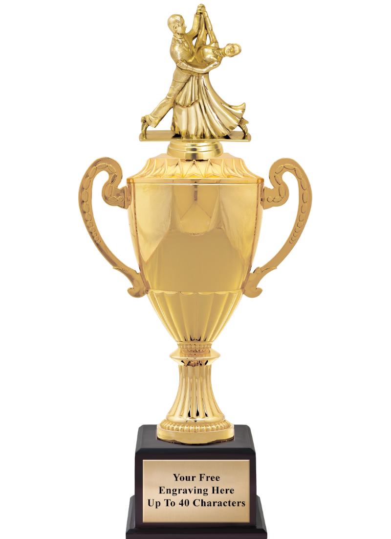 16 3/4" SOVEREIGN CUP W/FIGURE