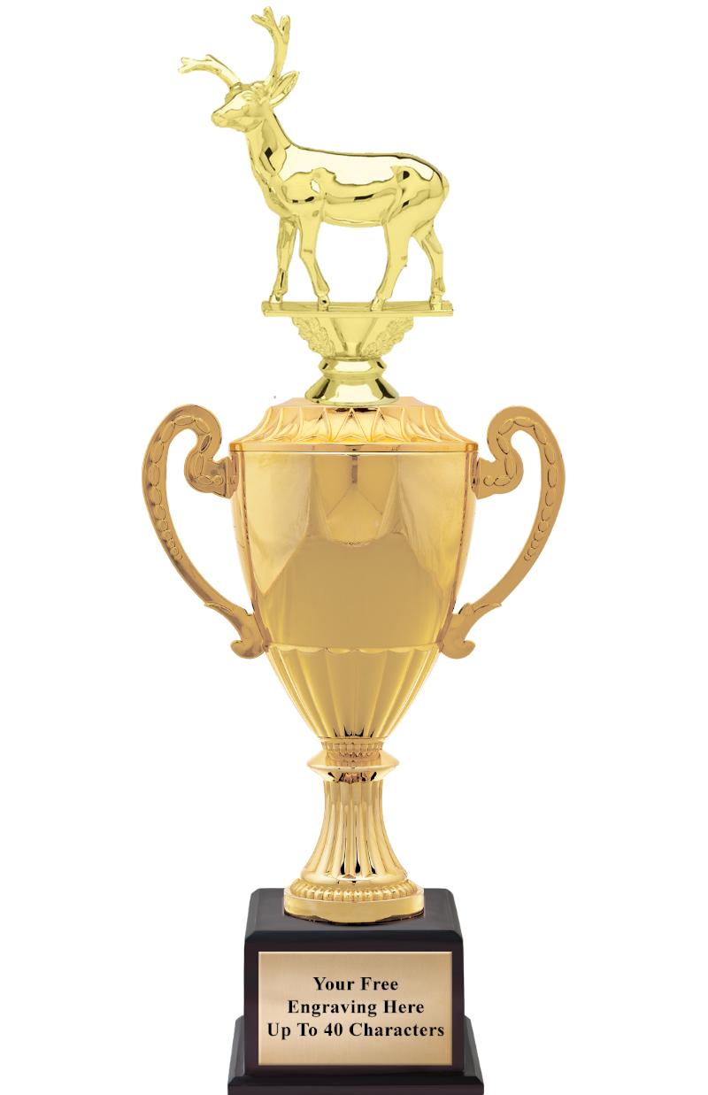 16 3/4" SOVEREIGN CUP W/FIGURE