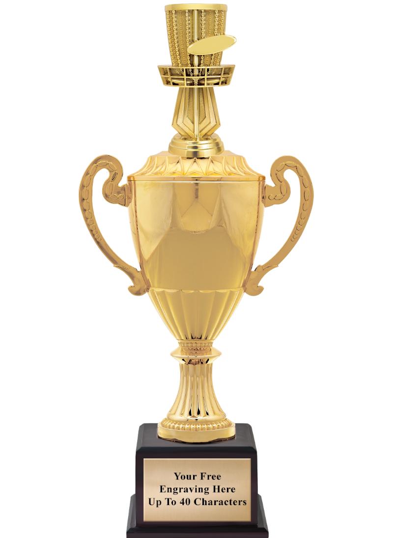 16 3/4" SOVEREIGN CUP W/FIGURE