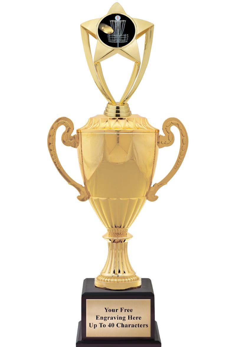 16 3/4" SOVEREIGN CUP W/FIGURE