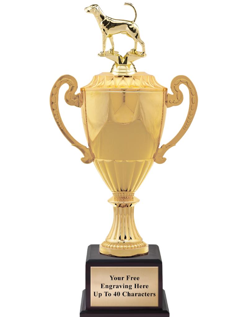 16 3/4" SOVEREIGN CUP W/FIGURE