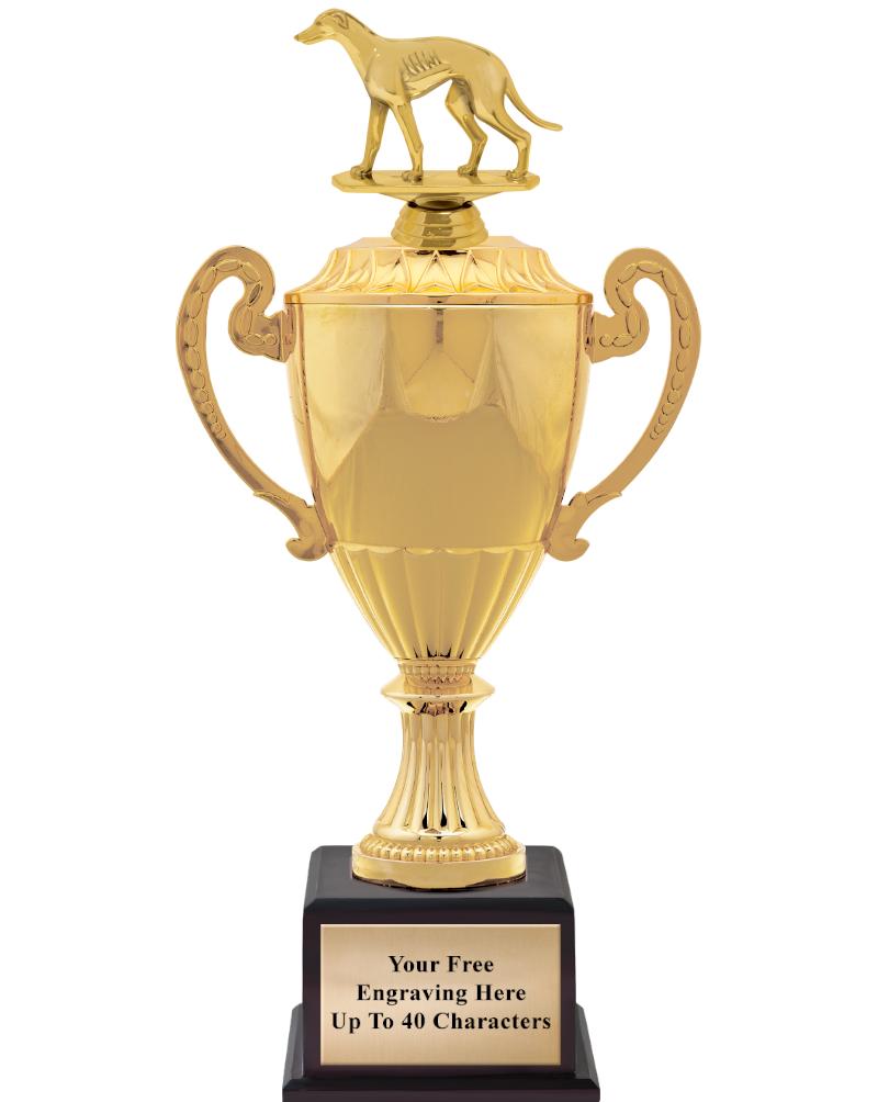 16 3/4" SOVEREIGN CUP W/FIGURE