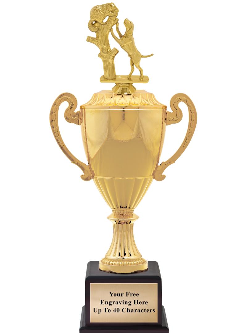 16 3/4" SOVEREIGN CUP W/FIGURE