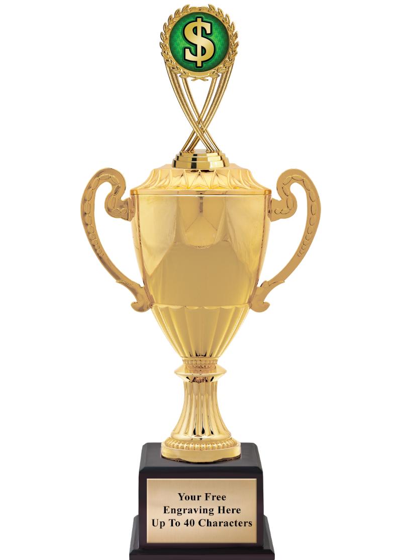 16 3/4" SOVEREIGN CUP W/FIGURE