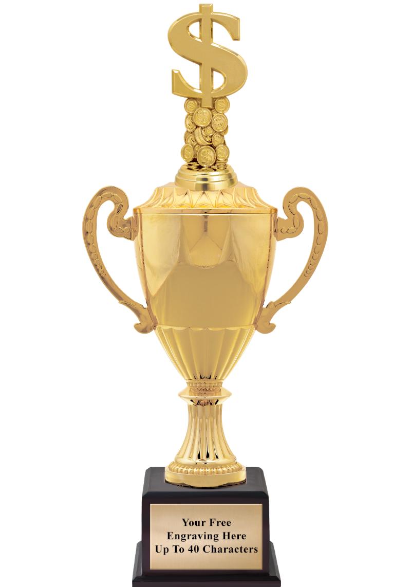 16 3/4" SOVEREIGN CUP W/FIGURE