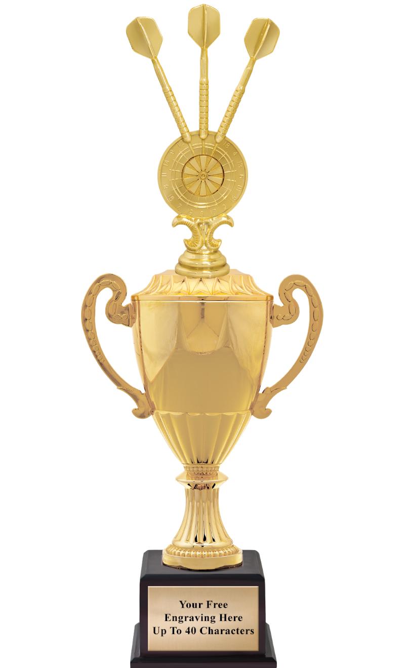 16 3/4" SOVEREIGN CUP W/FIGURE