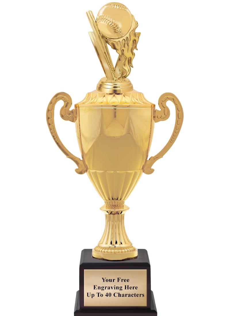 16 3/4" SOVEREIGN CUP W/FIGURE