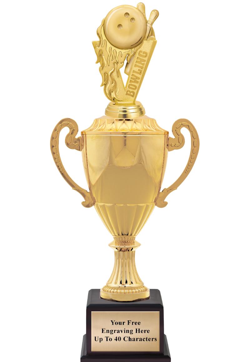 16 3/4" SOVEREIGN CUP W/FIGURE