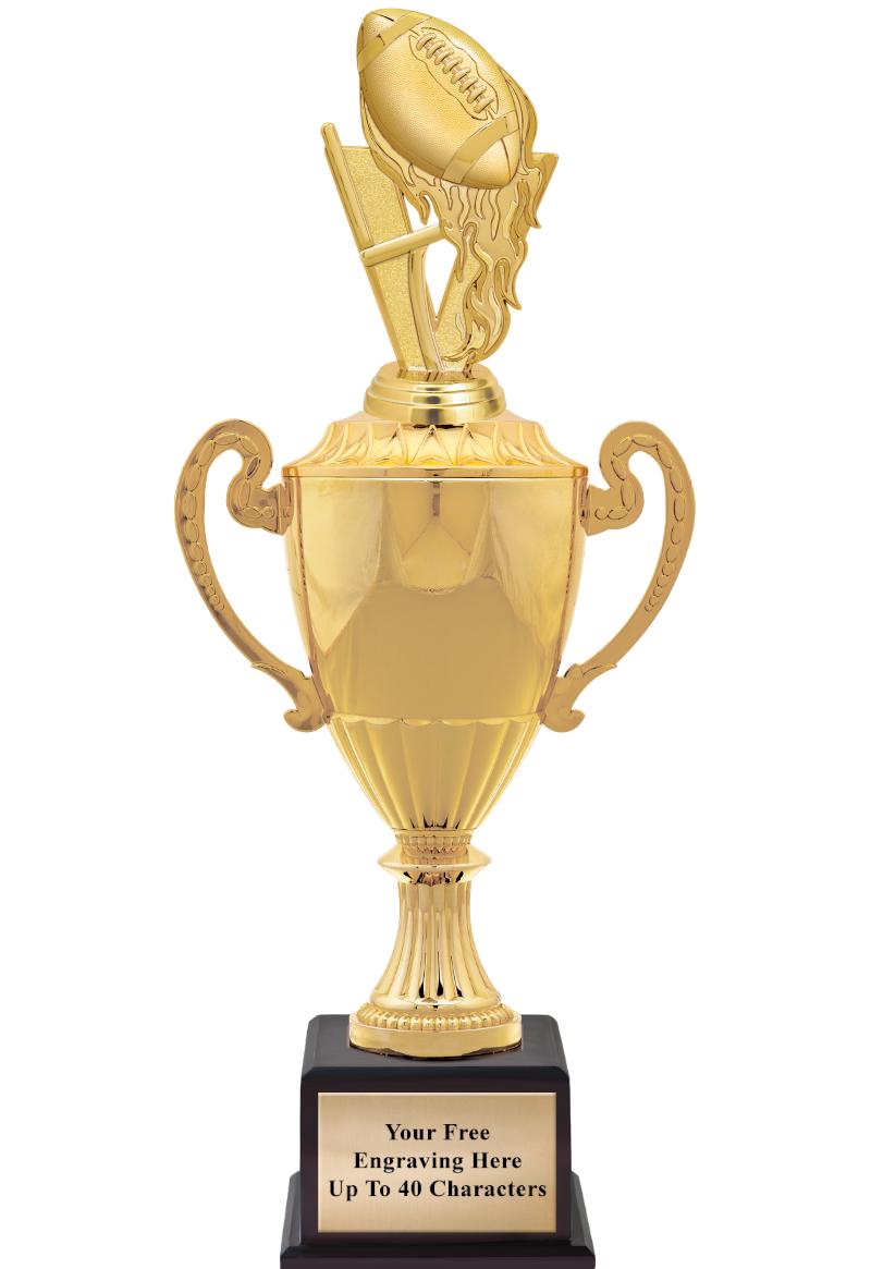 16 3/4" SOVEREIGN CUP W/FIGURE