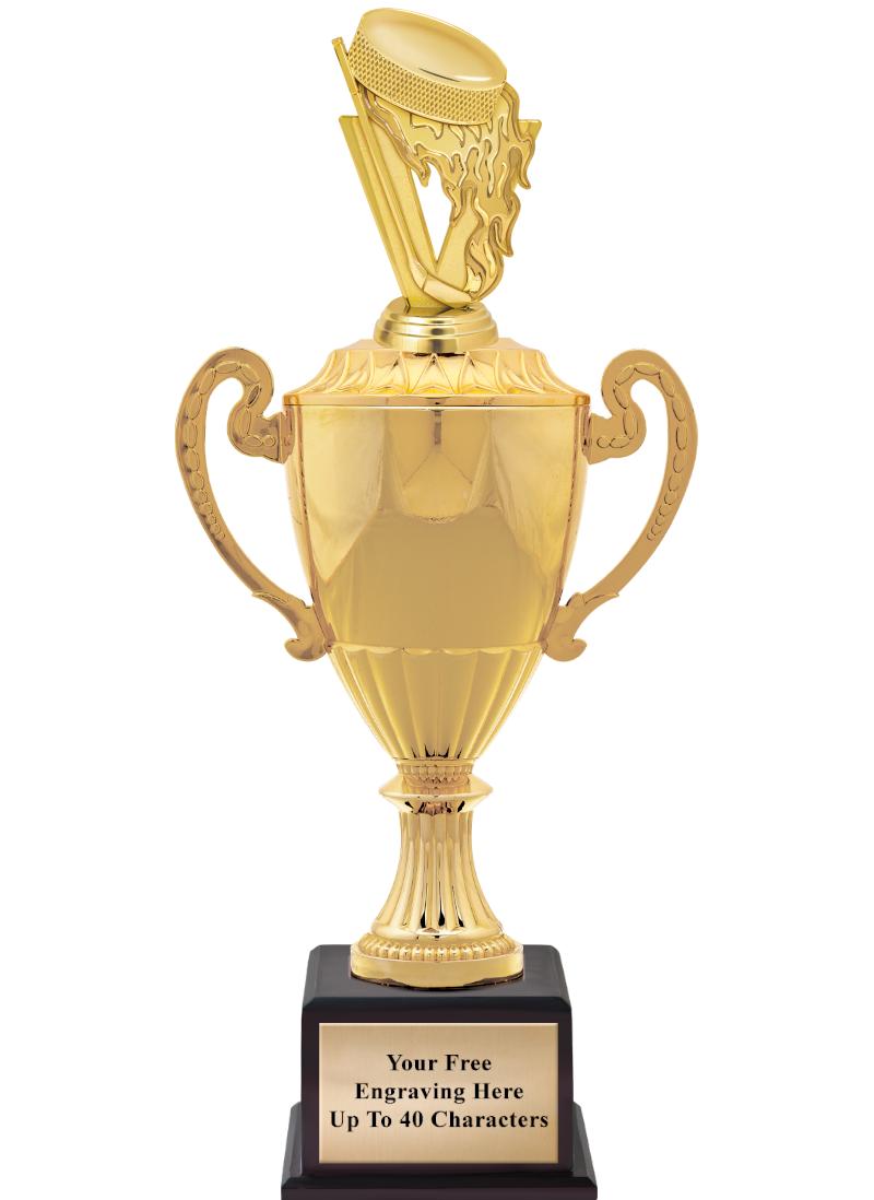 16 3/4" SOVEREIGN CUP W/FIGURE