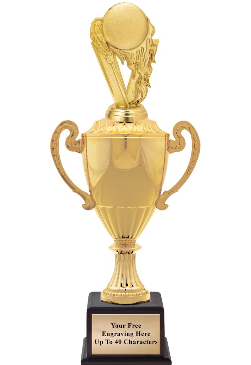 16 3/4" SOVEREIGN CUP W/FIGURE