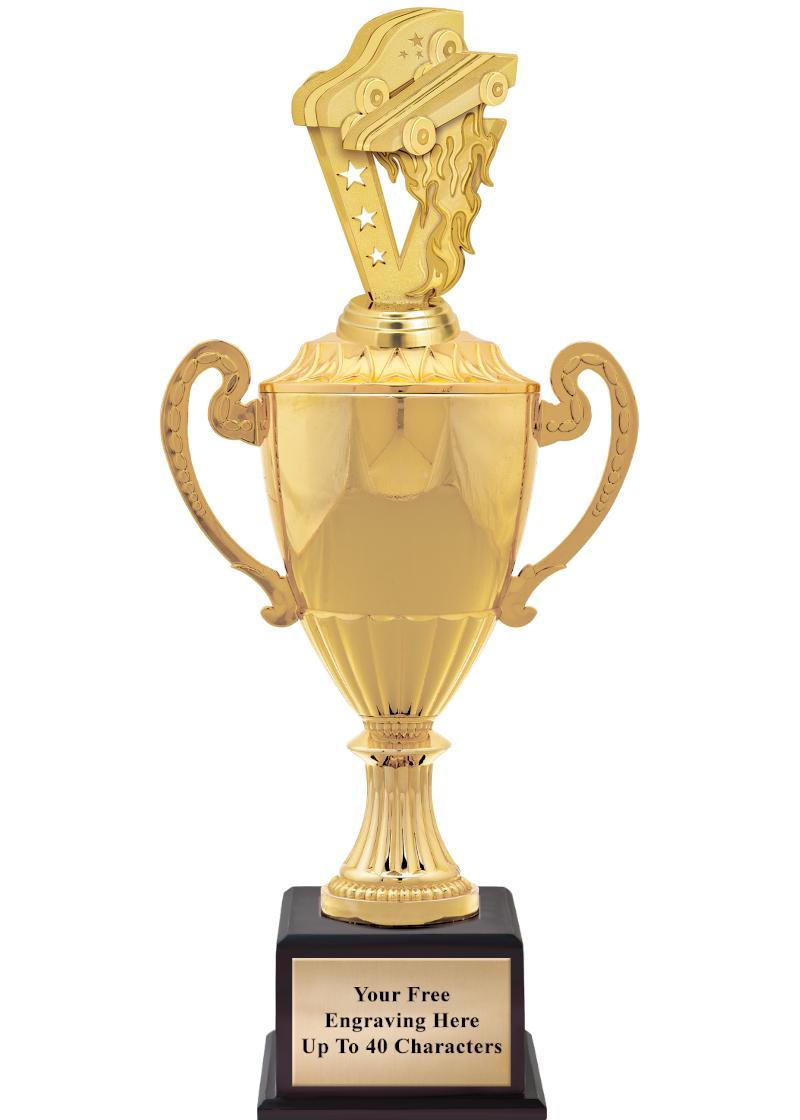 16 3/4" SOVEREIGN CUP W/FIGURE