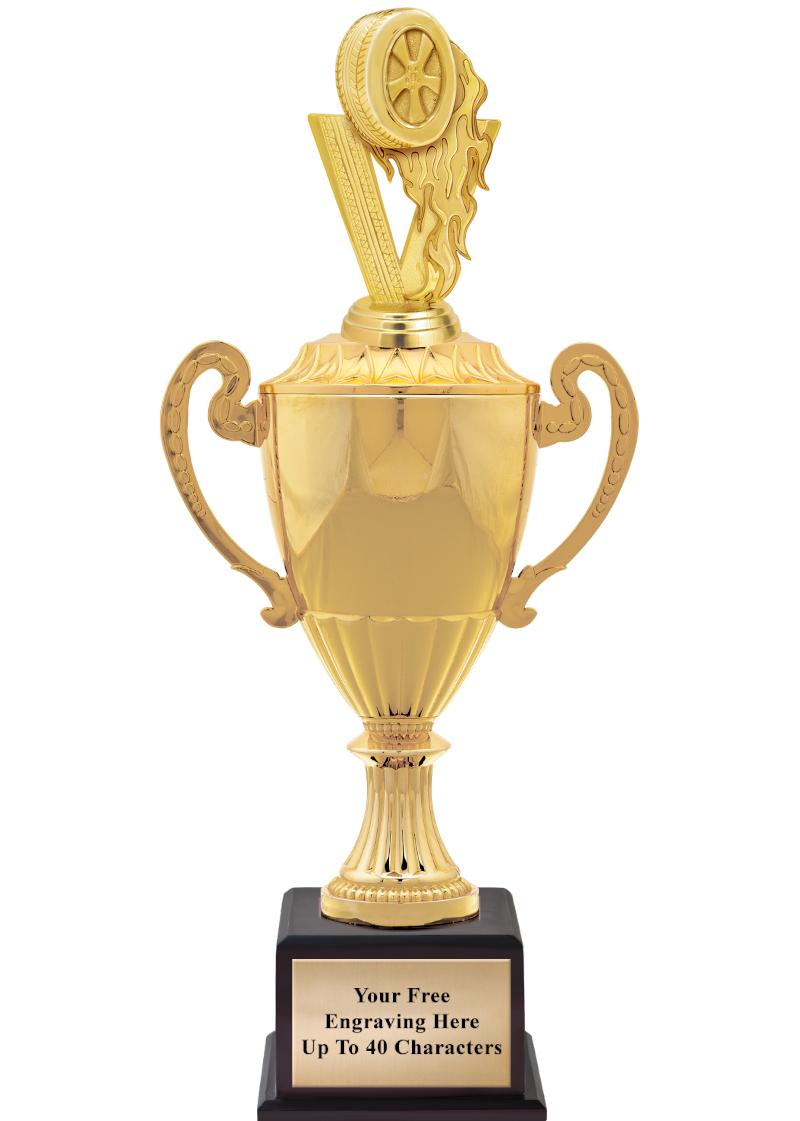 16 3/4" SOVEREIGN CUP W/FIGURE