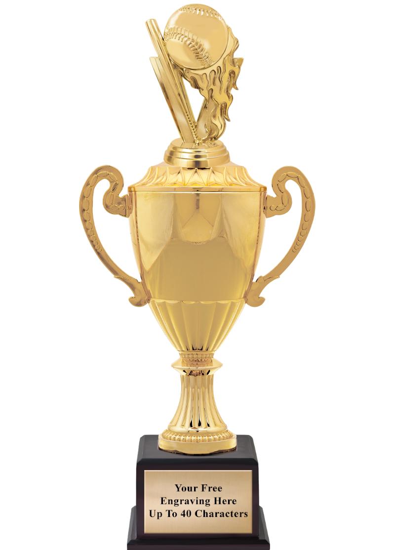 16 3/4" SOVEREIGN CUP W/FIGURE