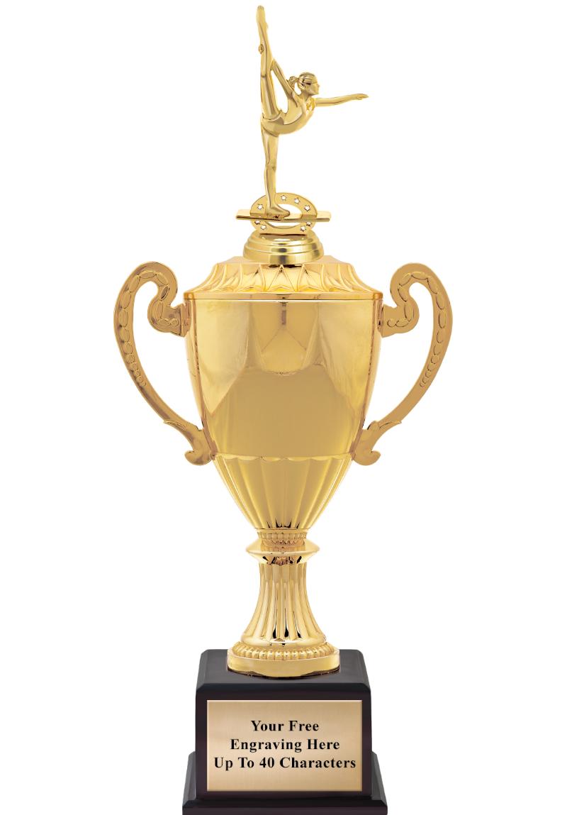 16 3/4" SOVEREIGN CUP W/FIGURE