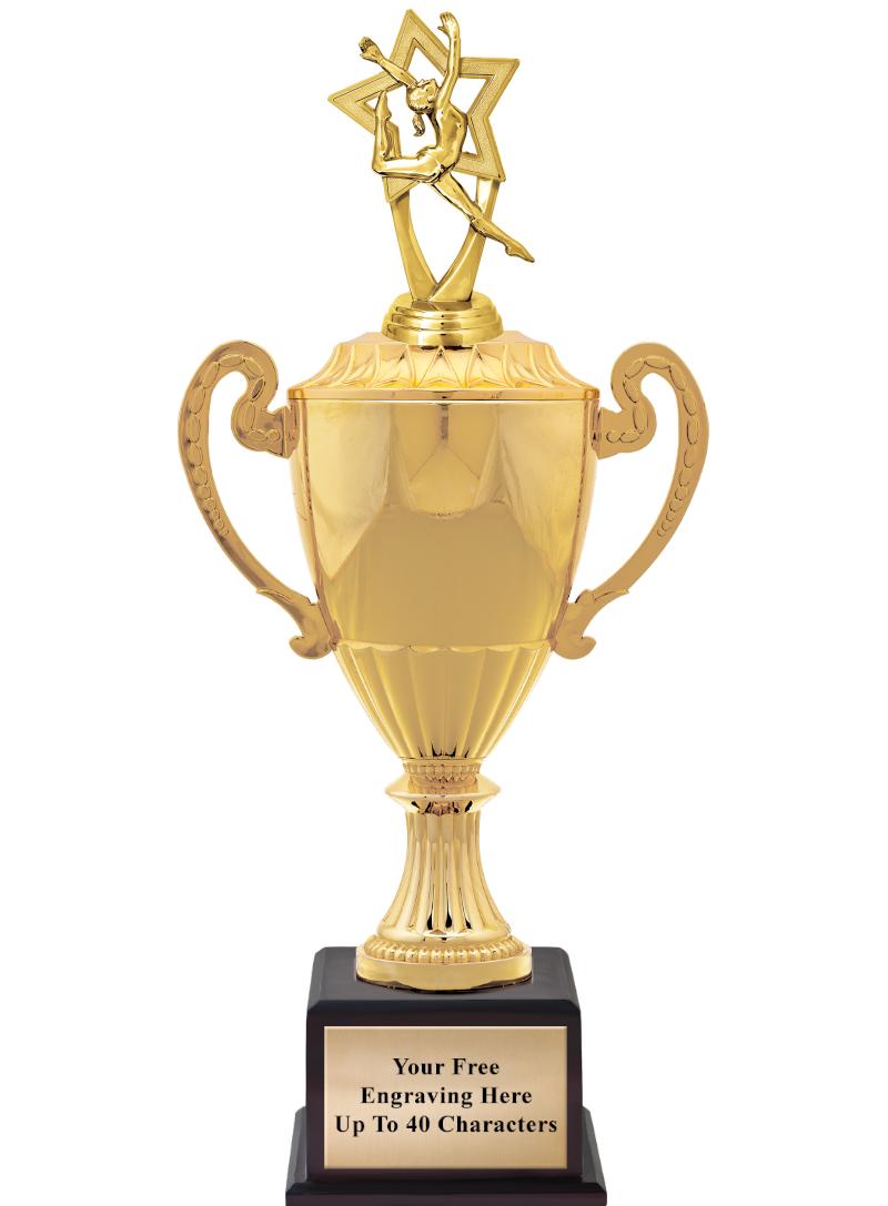 16 3/4" SOVEREIGN CUP W/FIGURE