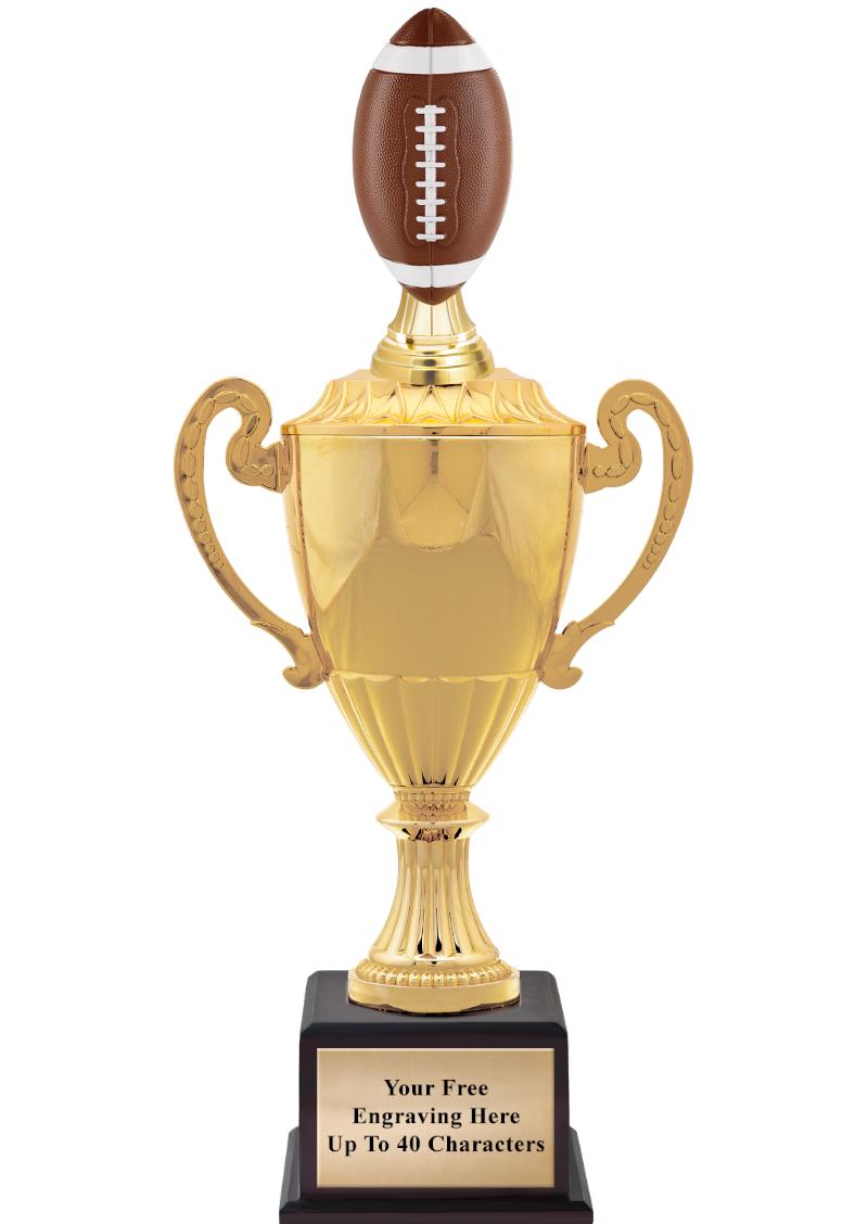 16 3/4" SOVEREIGN CUP W/FIGURE