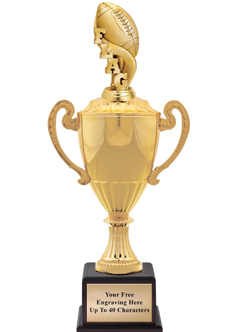 16 3/4" SOVEREIGN CUP W/FIGURE