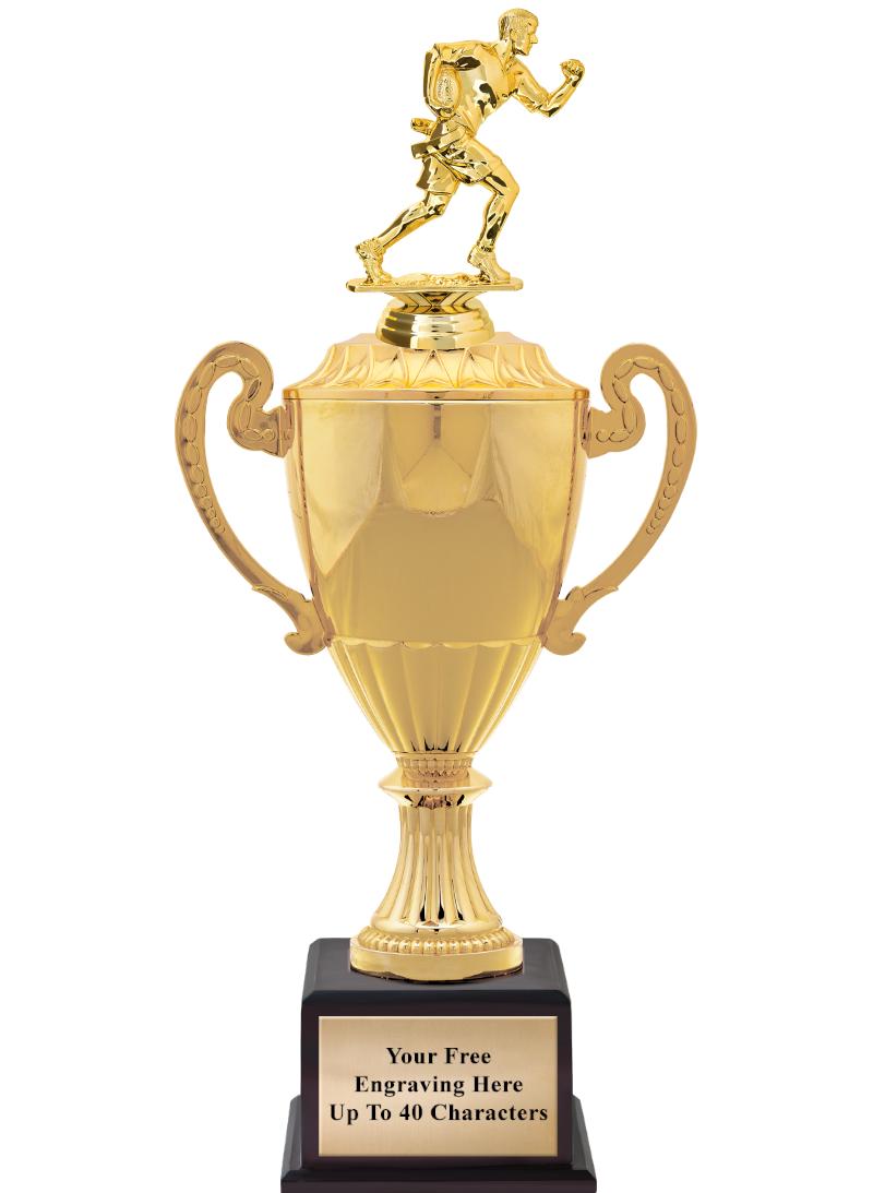 16 3/4" SOVEREIGN CUP W/FIGURE