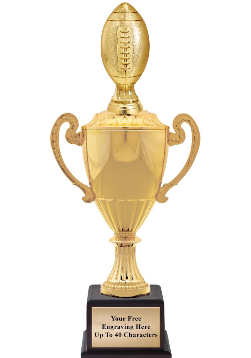 16 3/4" SOVEREIGN CUP W/FIGURE