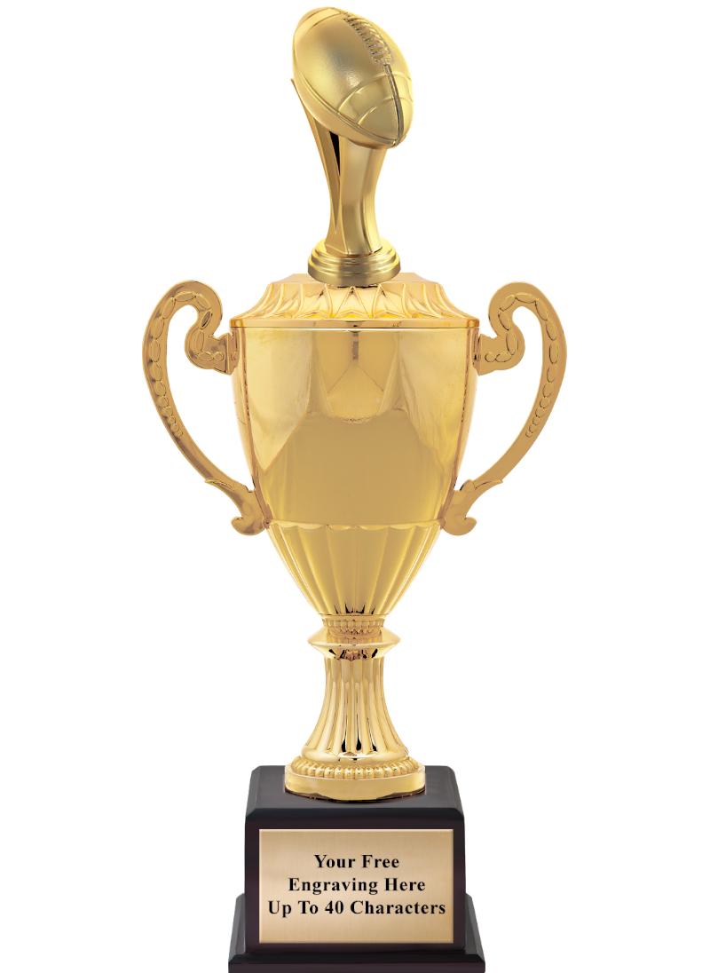 16 3/4" SOVEREIGN CUP W/FIGURE