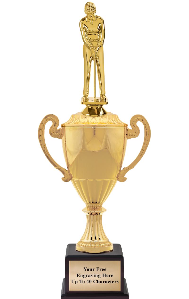 16 3/4" SOVEREIGN CUP W/FIGURE