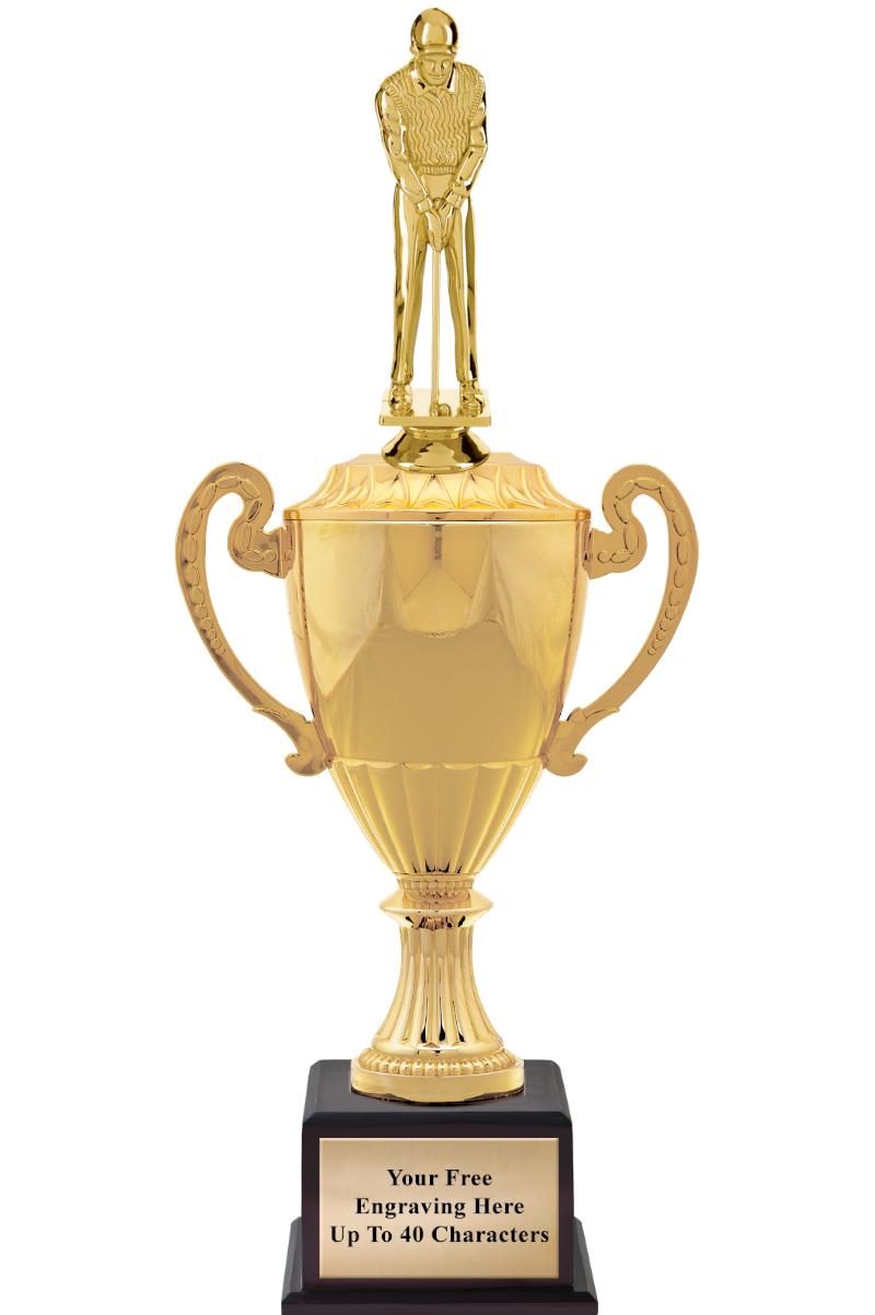 16 3/4" SOVEREIGN CUP W/FIGURE
