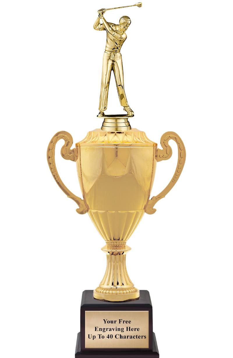 16 3/4" SOVEREIGN CUP W/FIGURE
