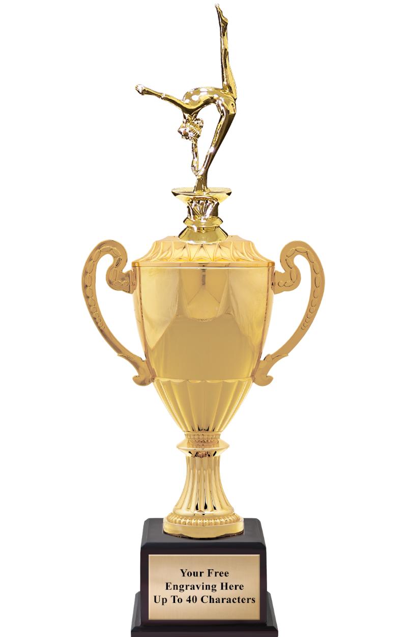 16 3/4" SOVEREIGN CUP W/FIGURE