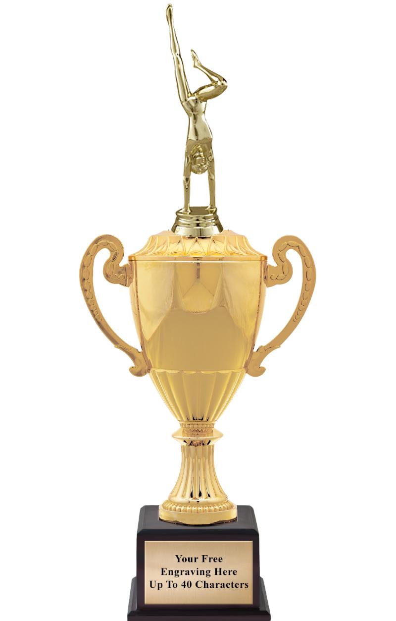 16 3/4" SOVEREIGN CUP W/FIGURE