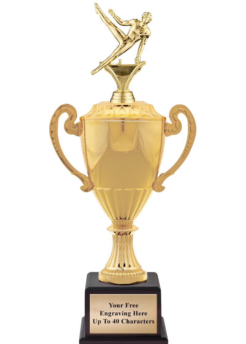 16 3/4" SOVEREIGN CUP W/FIGURE