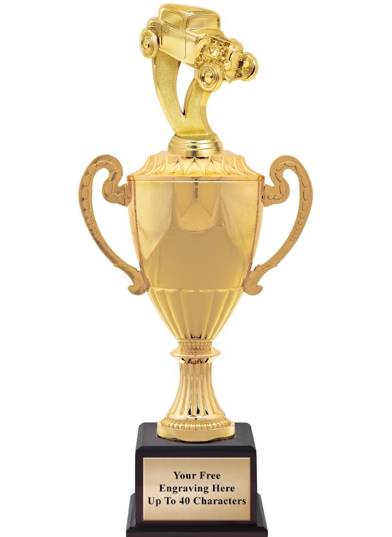 16 3/4" SOVEREIGN CUP W/FIGURE