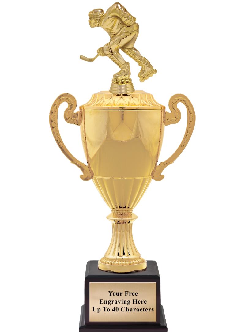 16 3/4" SOVEREIGN CUP W/FIGURE