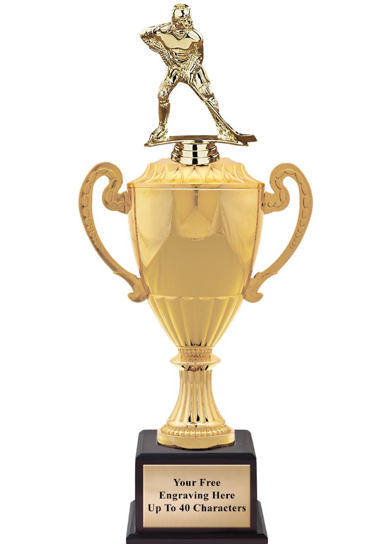 16 3/4" SOVEREIGN CUP W/FIGURE