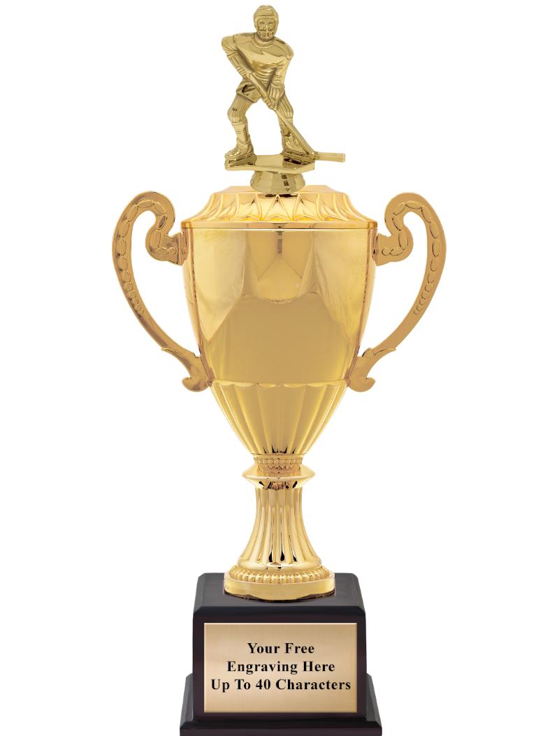 16 3/4" SOVEREIGN CUP W/FIGURE