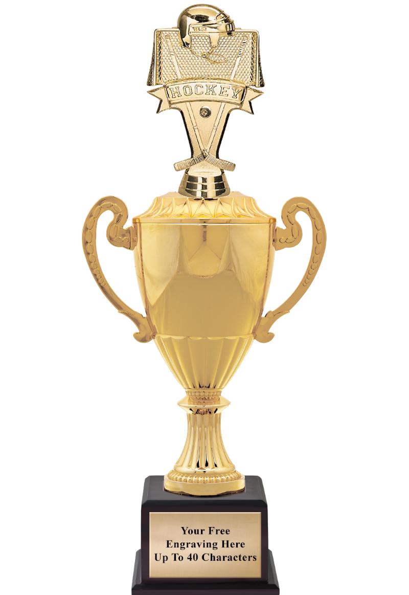 16 3/4" SOVEREIGN CUP W/FIGURE