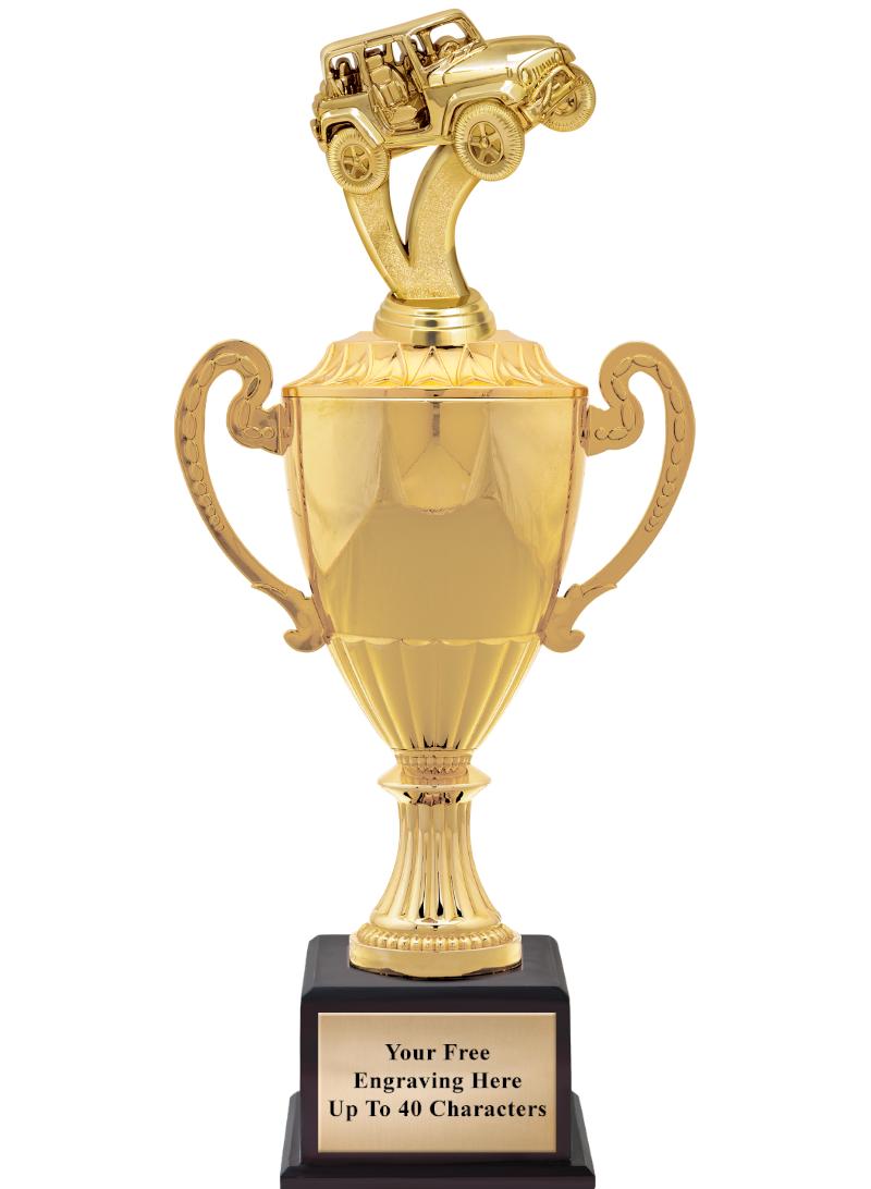 16 3/4" SOVEREIGN CUP W/FIGURE