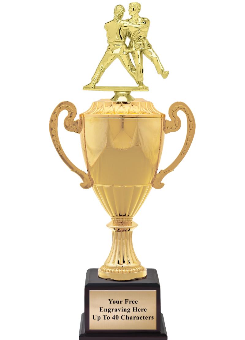 16 3/4" SOVEREIGN CUP W/FIGURE